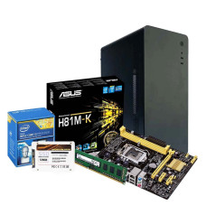 Budget PC Build Intel Core i3 4th Genaration Processor And H81M Chipset CPU Motherboard